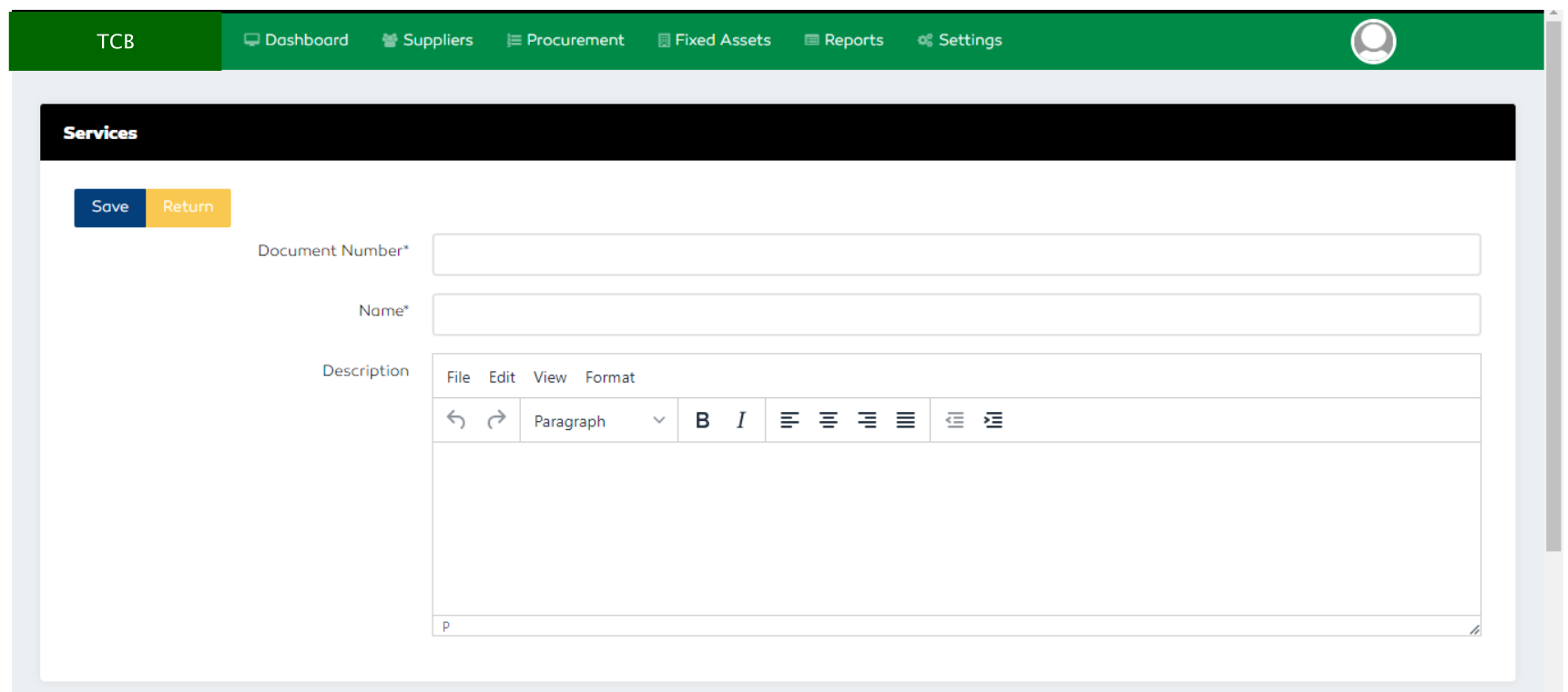 P2P Editing Procurement Lots
