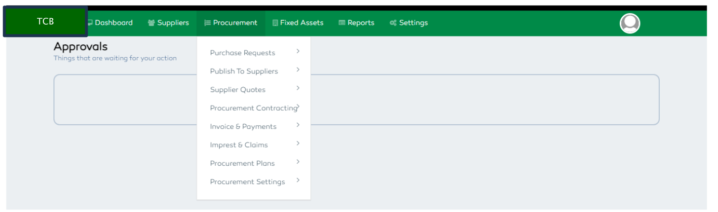 P2P Procurement Module