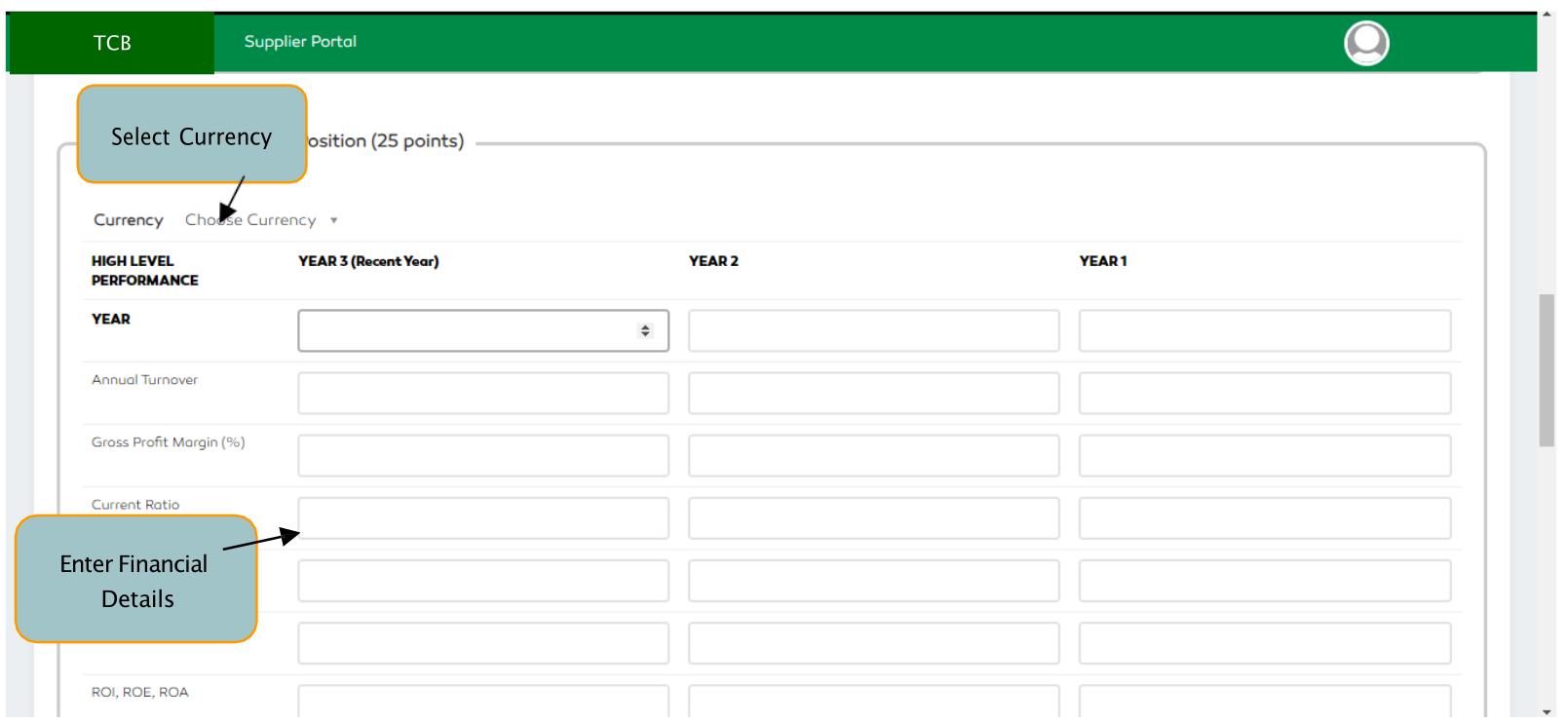 P2P Supplier Pre-Qualification Criteria